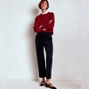 Boden Canonbury Cord Pants Navy Women’s 8 Regular NWT